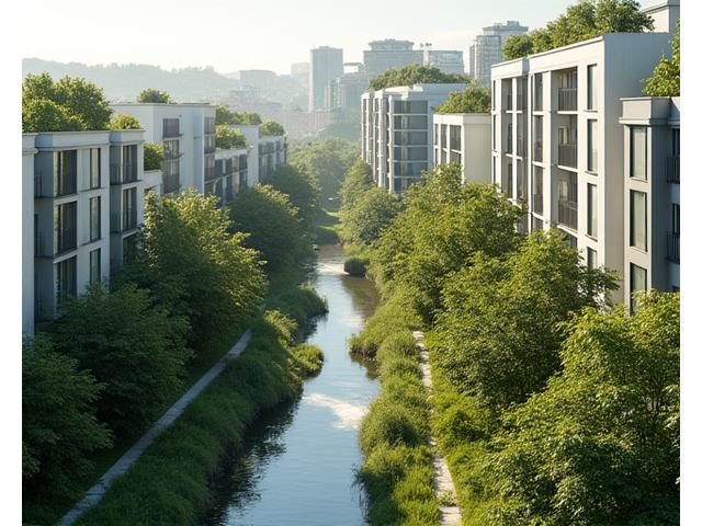 Planificare urbană sustenabilă cu spații verzi