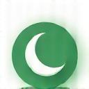 Iconiță cu lună și ceas, indicând monitorizarea somnului pentru ajustări automate